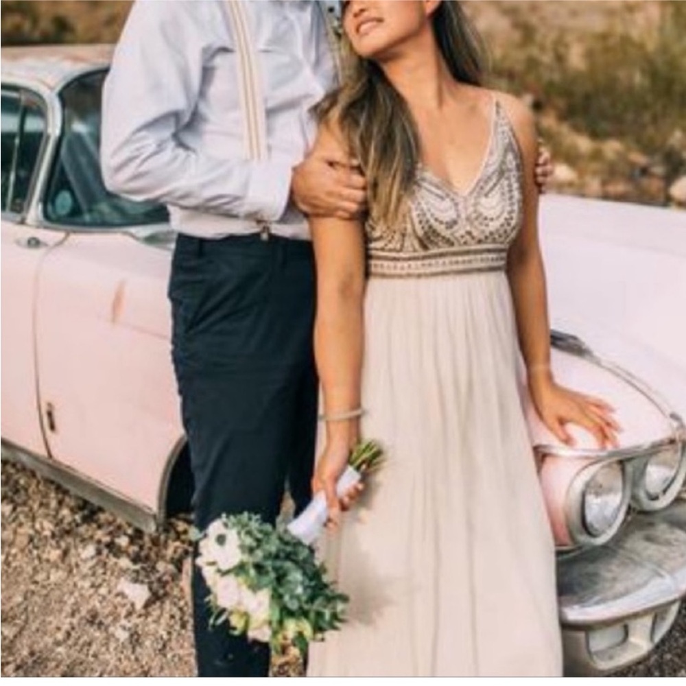 NWT Anthropologie BHLDN Vilette Dress Size 8 - Picture 10 of 11